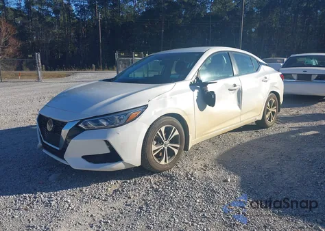 2021 Nissan Sentra Sv Xtronic Cvt z USA, uszkodzony, nr VIN 3N1AB8CV5MY243547